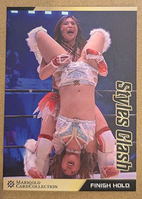 Miku Aono Styles Clash 2025 Marigold Card Collection Base Card