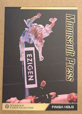 Victoria Yuzuki Moonsault Press 2025 Marigold Card Collection Base Card