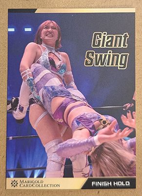 Chika Goto Giant Swing 2025 Marigold Card Collection Base Card