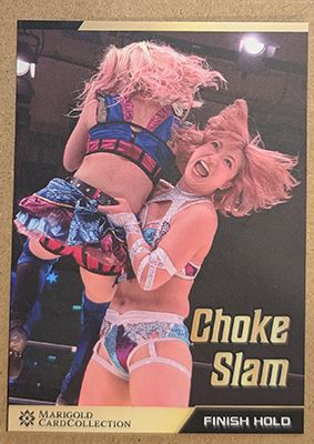 Chika Goto Choke Slam 2025 Marigold Card Collection Base Card