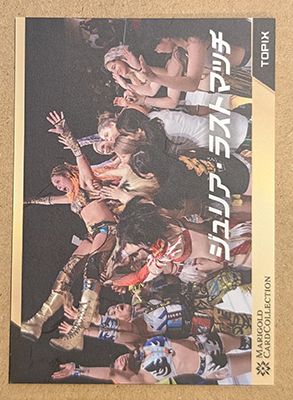 Giulia Last Match 2025 Marigold Card Collection Base Card