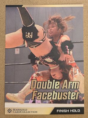 Nao Ishikawa Double Arm Facebuster 2025 Marigold Card Collection Base Card