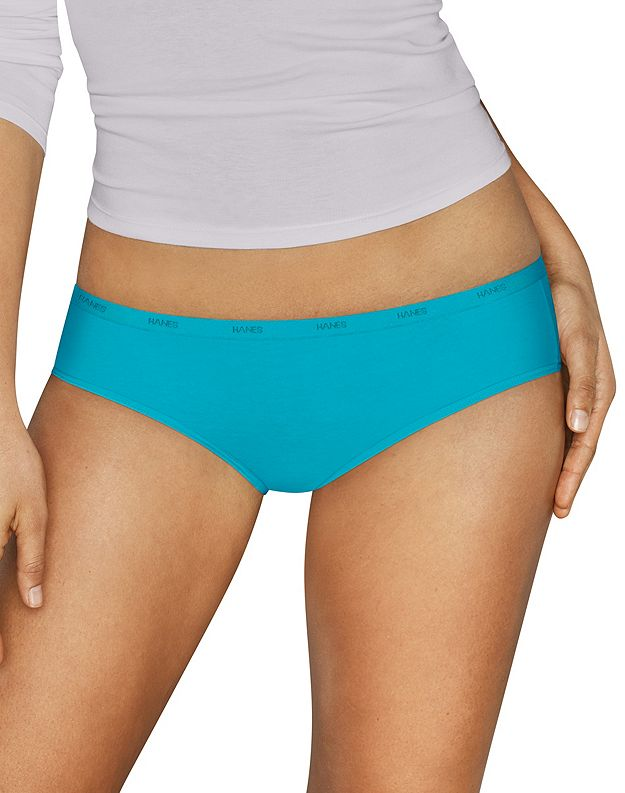 Hanes Signature Cotton Breathe Hipsters 6-Pack