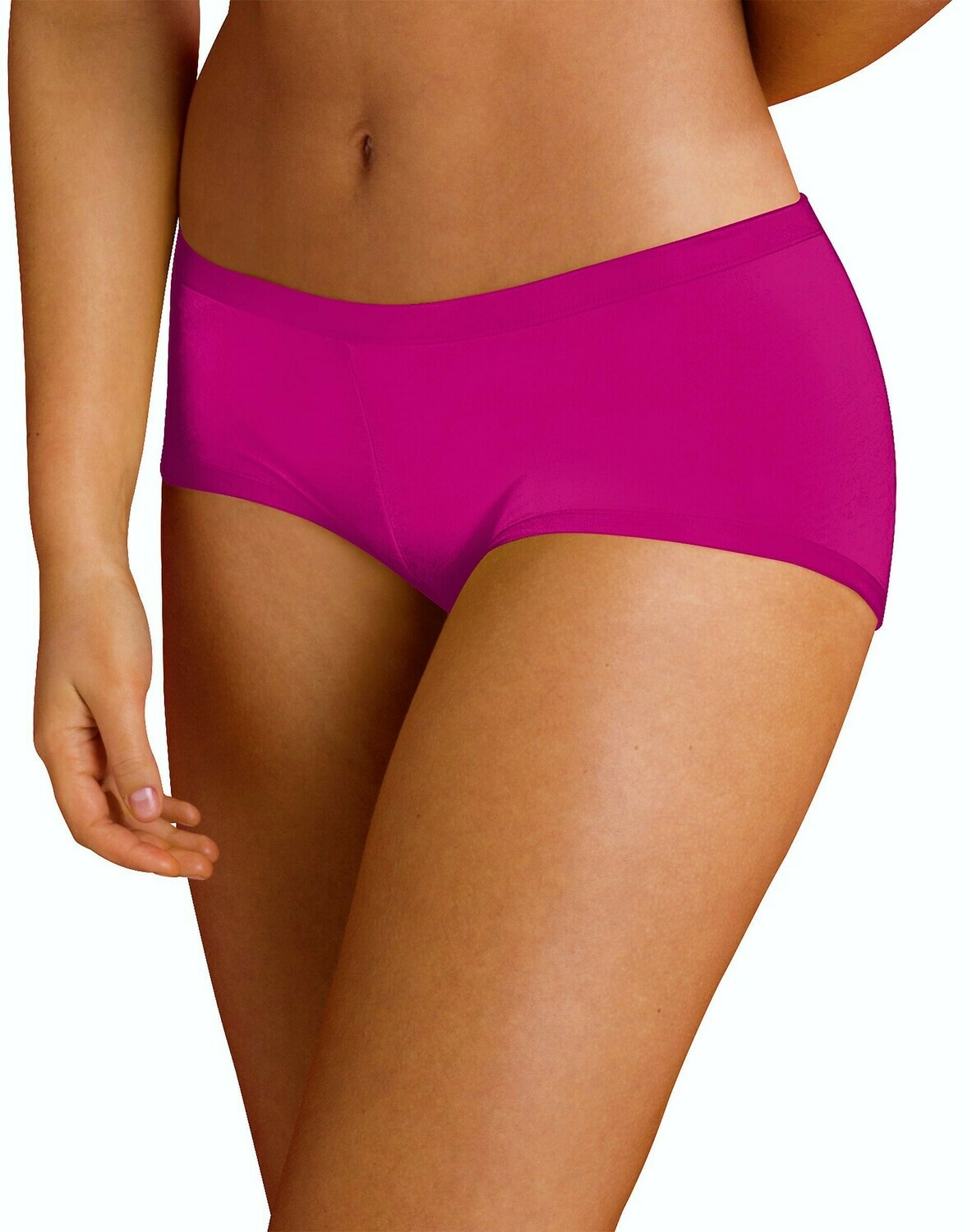 Hanes Cotton Stretch Women&#39;s Boy Briefs 2-Pack