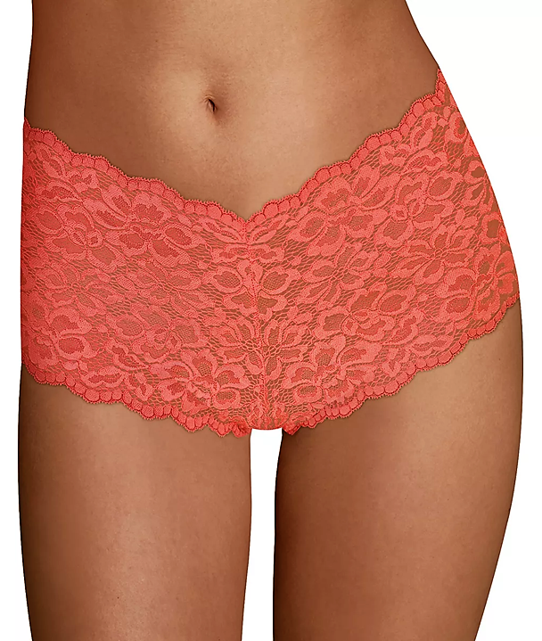 Maidenform Women's Cheeky Lace Boyshort Maidenform Women's Cheeky Lace Boyshort