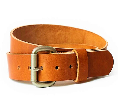 Keach Men's Handmade Genuine Leather Belts