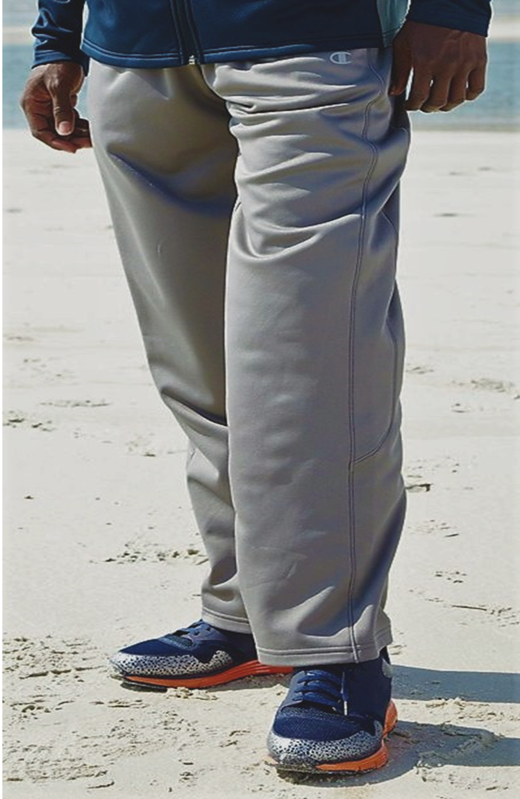Champion Adult Powertrain Performance Fleece Sweatpants, Color: Stone Grey