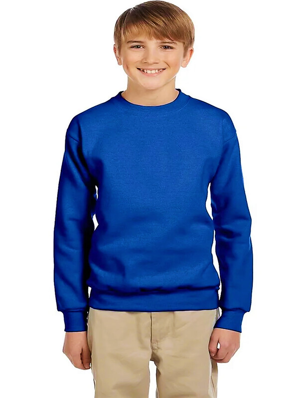 Hanes Youth ComfortBlend® EcoSmart® Crewneck Sweatshirt