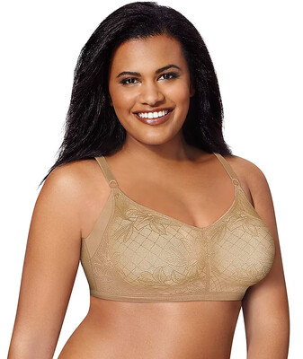 Just My Size 2-Pack Undercover Slimming Full-Figure Wire Free Bra