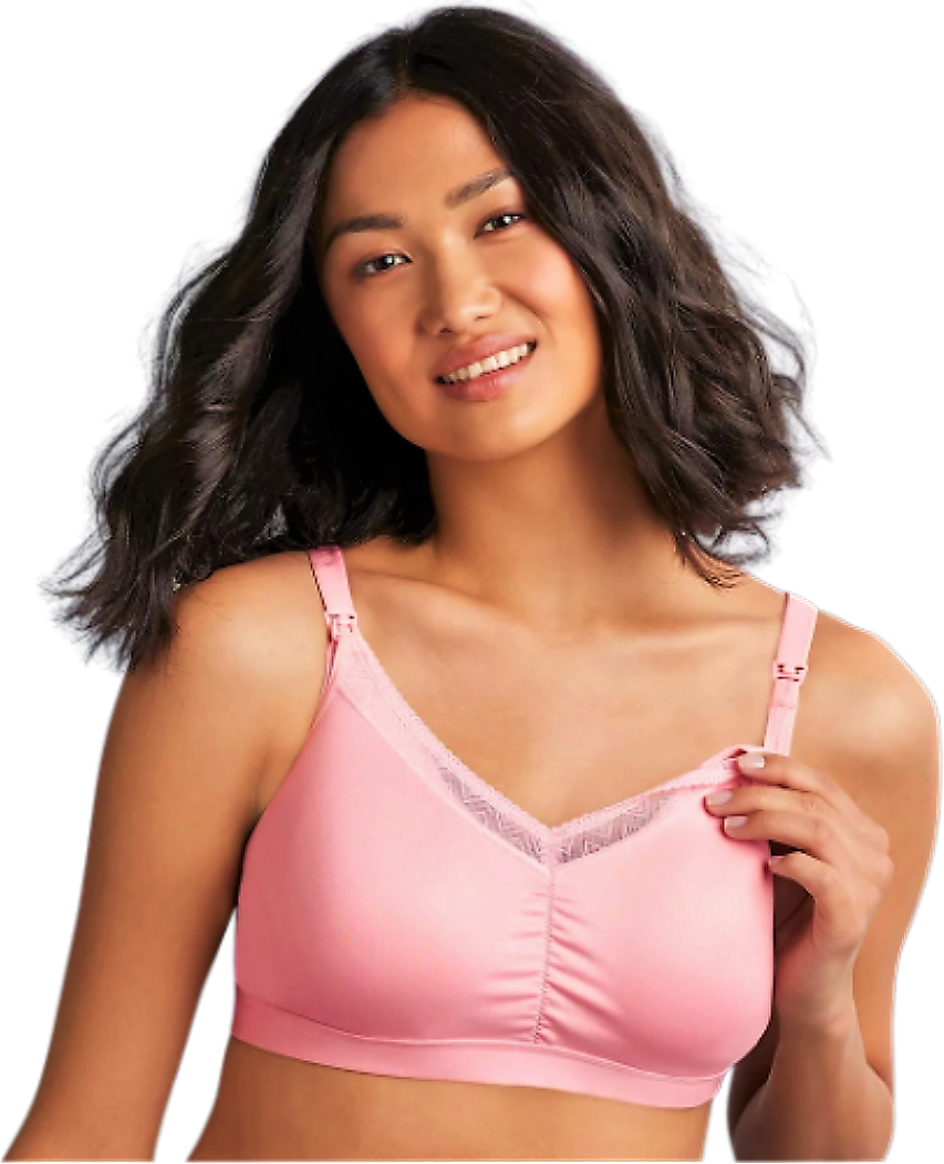 Playtex Nursing  Bra With Lace &amp; Shaping Foam Cups