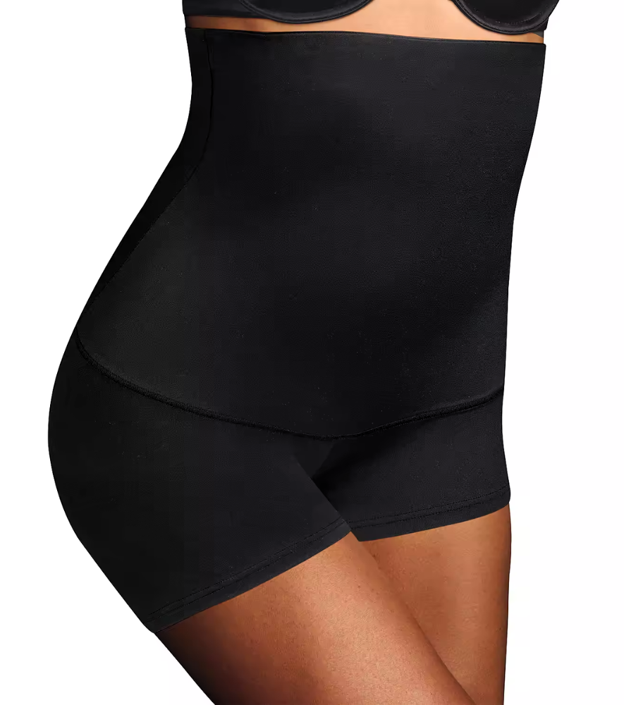Maidenform® Shapewear Firm-Control High-Waist Boyshort, Available Color: Black