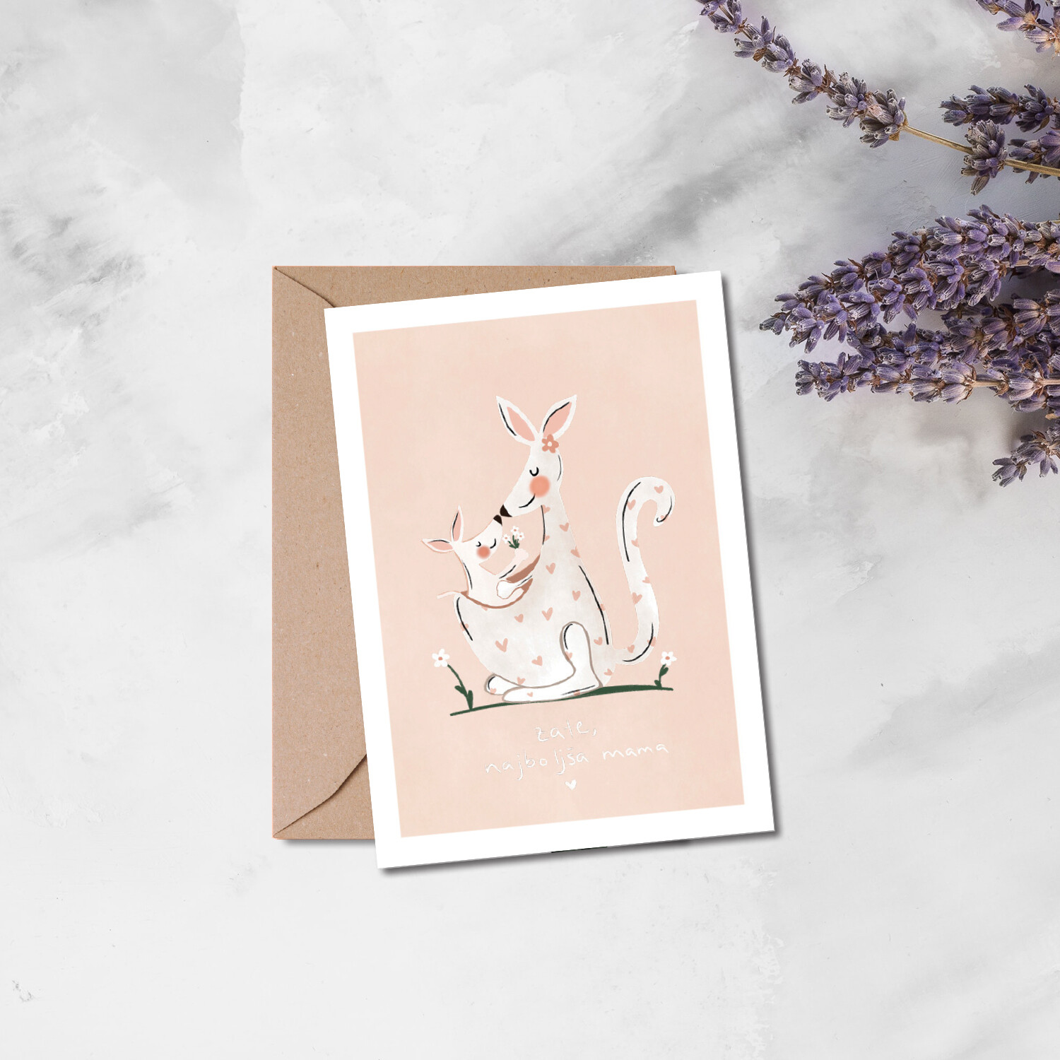 kartica ' zate, najboljša mama '