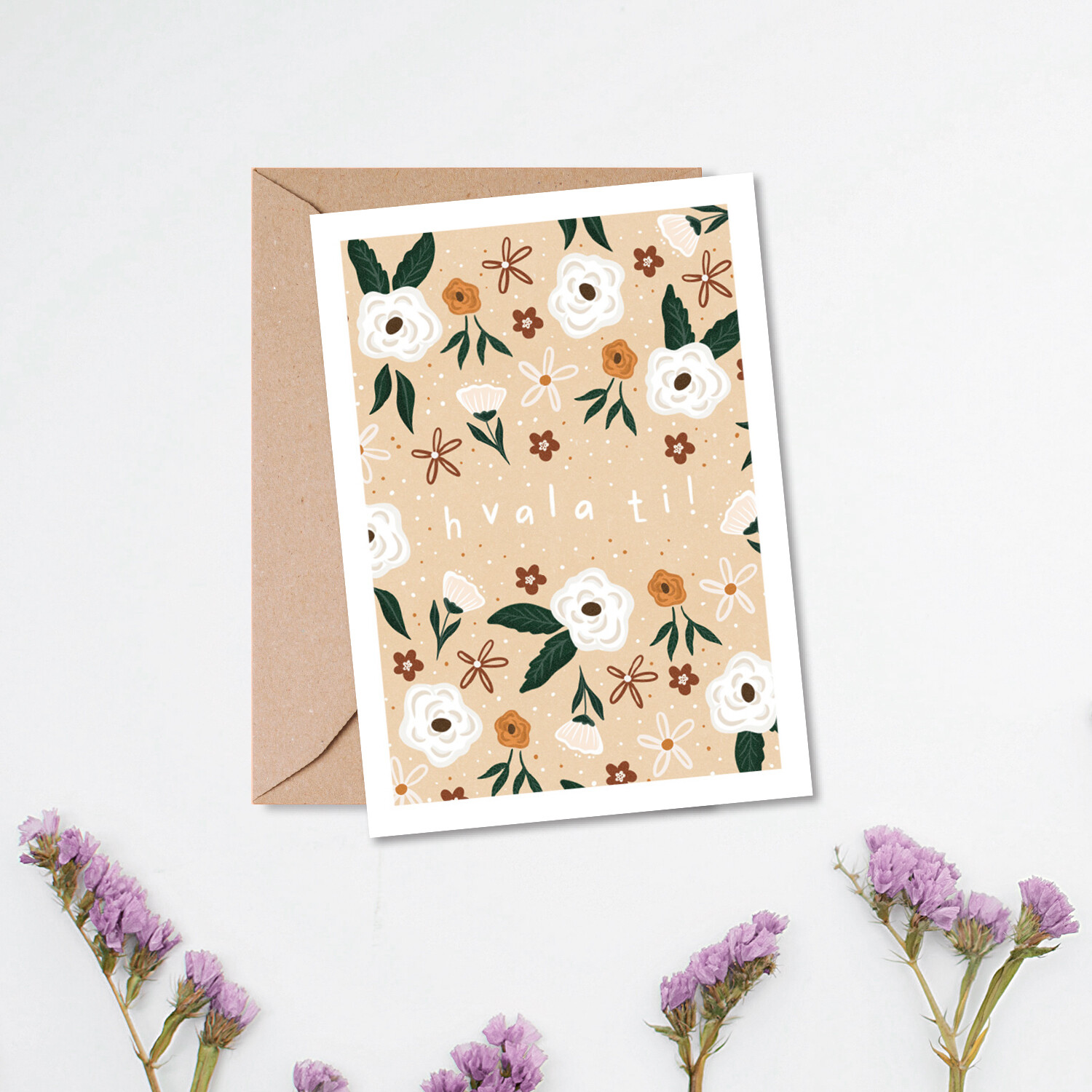 kartica ' hvala ti '