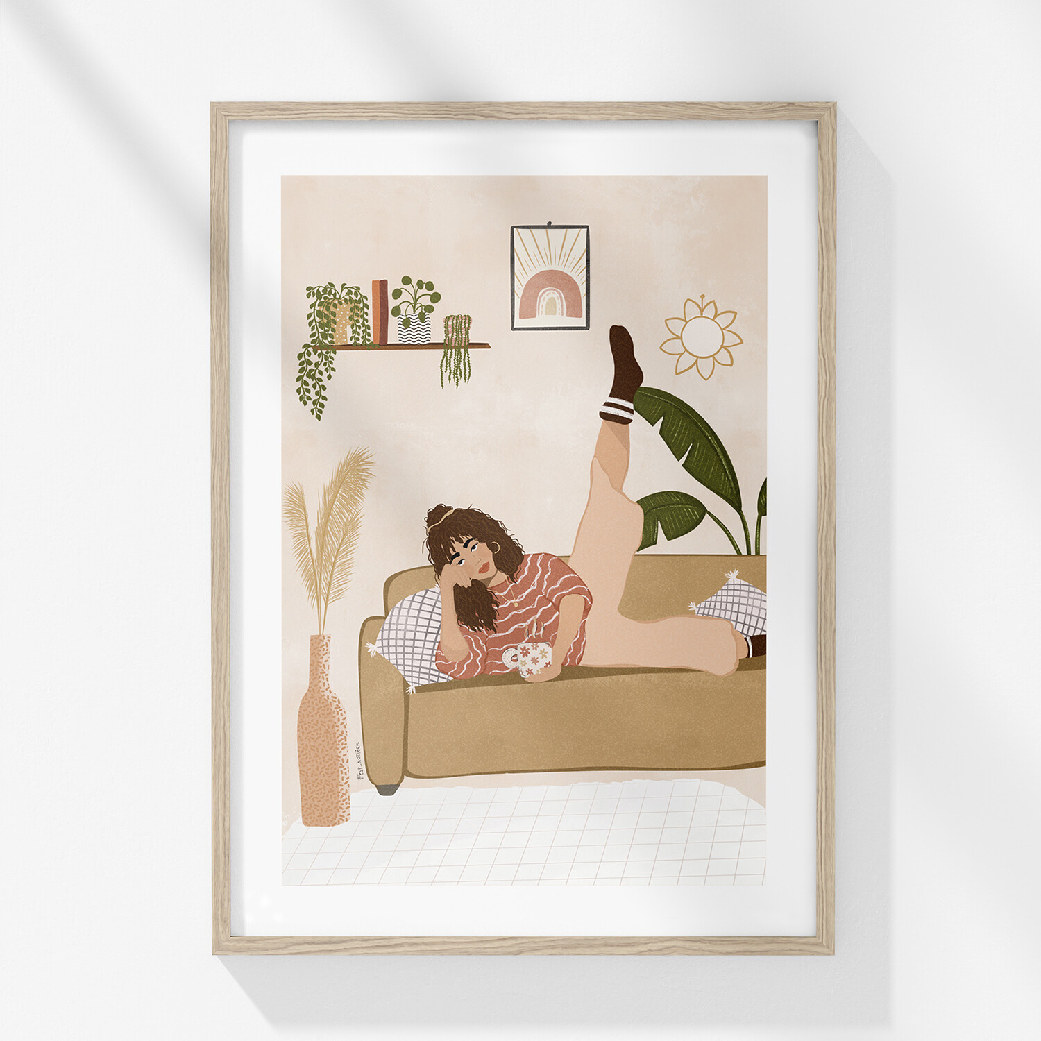 Grafika ' lenarjenje '