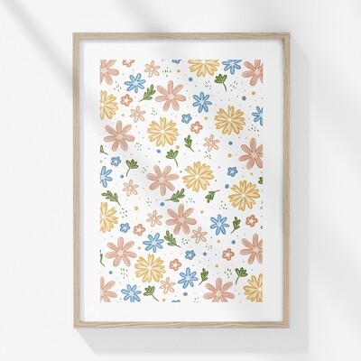 Grafika vzorčki ' rožce '