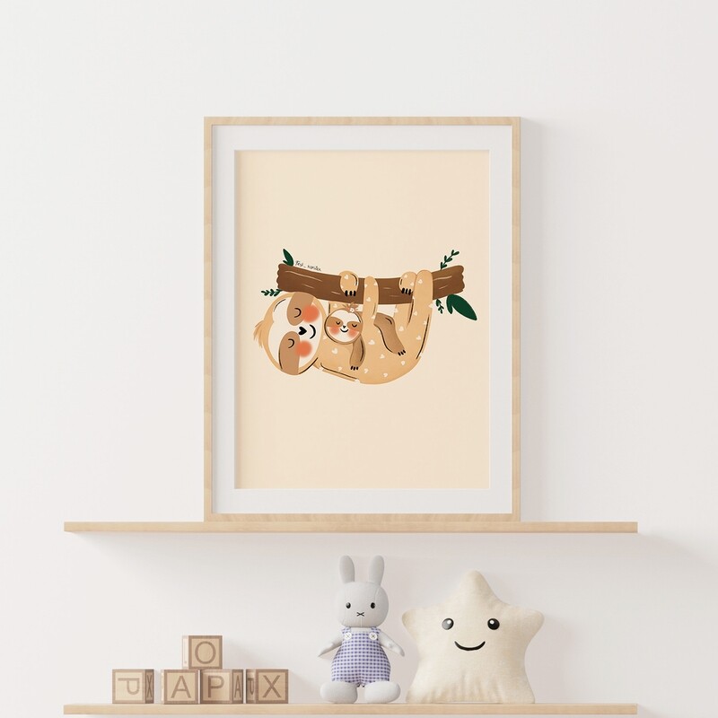 Otroška grafika ' lenivčka '