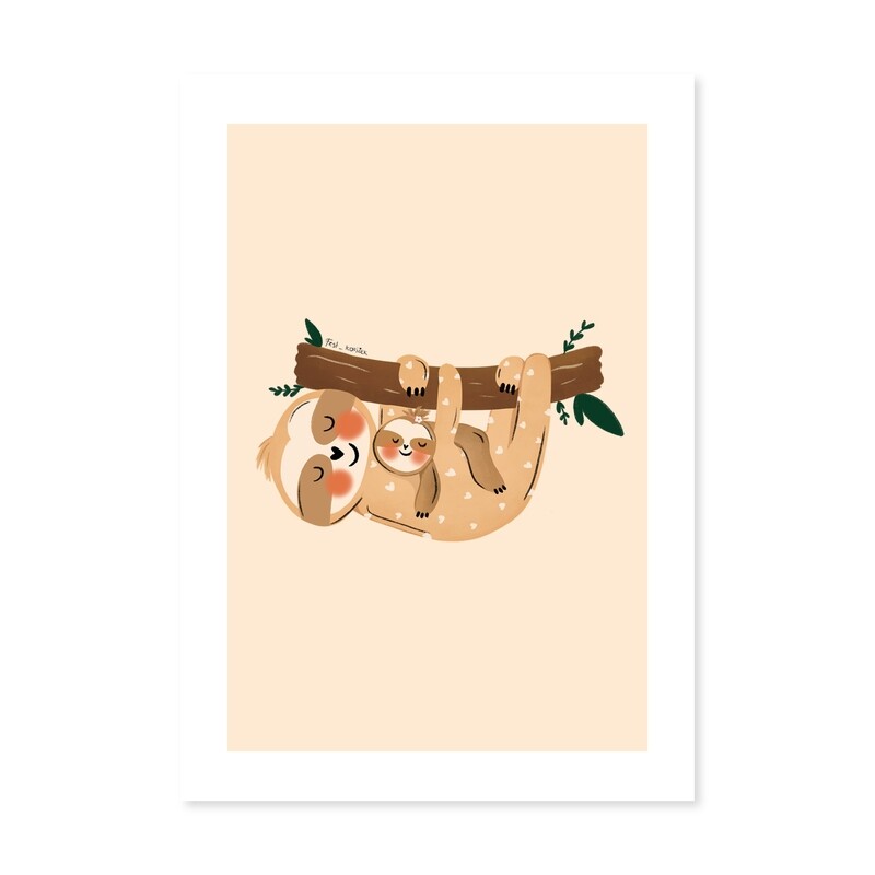 Otroška grafika ' lenivčka '