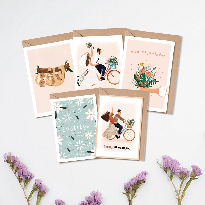Paket kartic za vsako priložnost