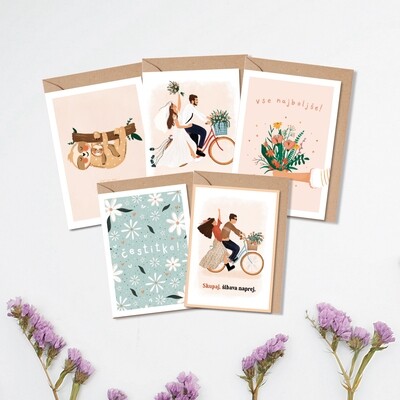 Paket kartic za vsako priložnost