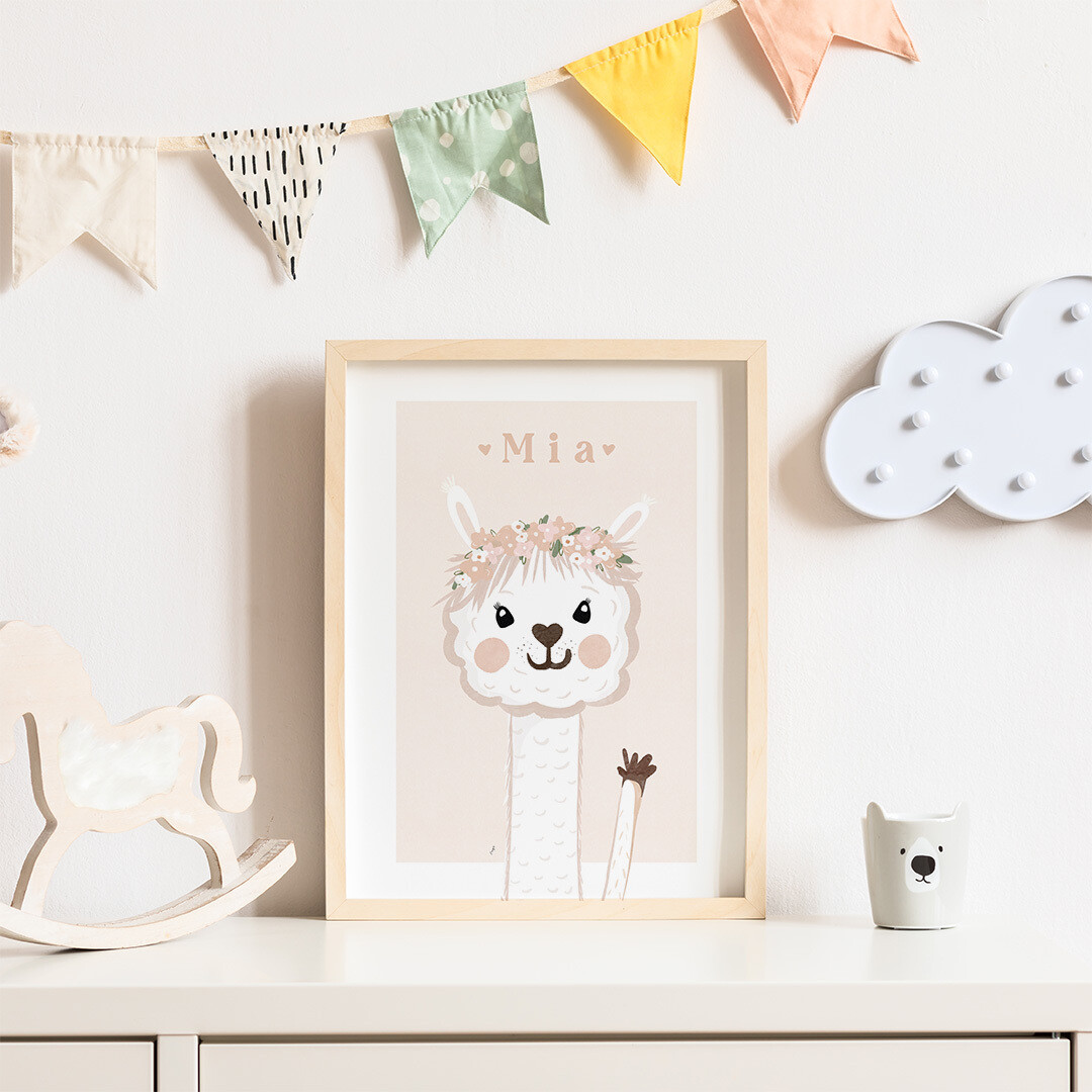 Otroška personalizirana grafika - deklica