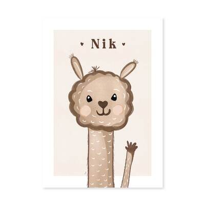 Otroška personalizirana grafika - fantek