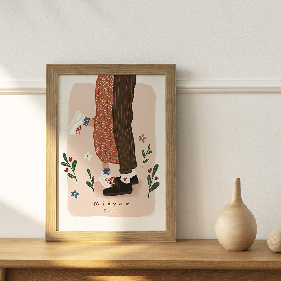 Ljubezenska personalizirana grafika