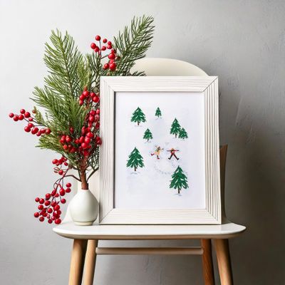 Grafika ' magična zima '