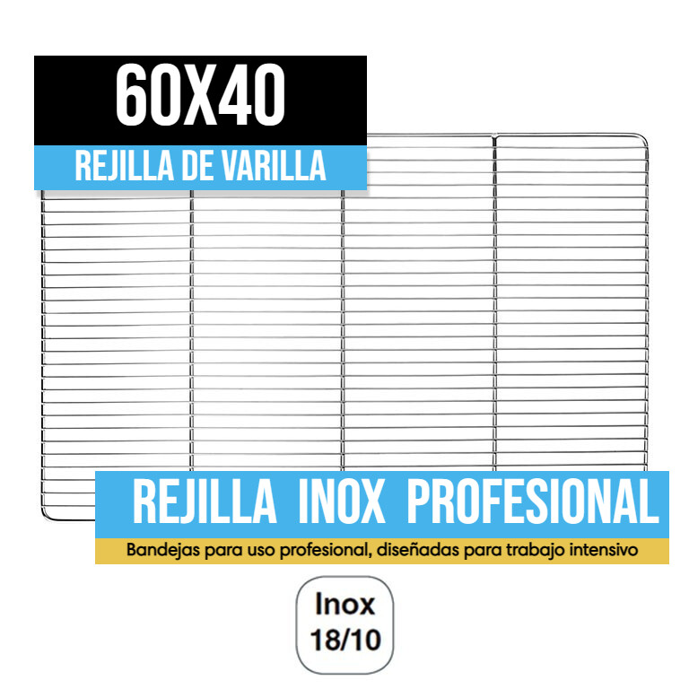 Rejilla INOX 60x40