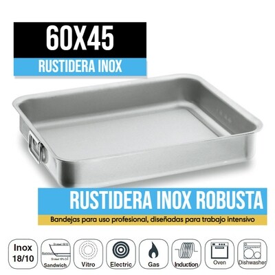 Rustidera INOX Robusta Asa Abatible 60x45