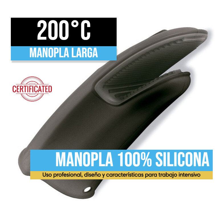 Manopla Horno Silicona 100%