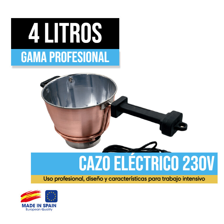 Cazo eléctrico 4 Litros Monofásico 220V