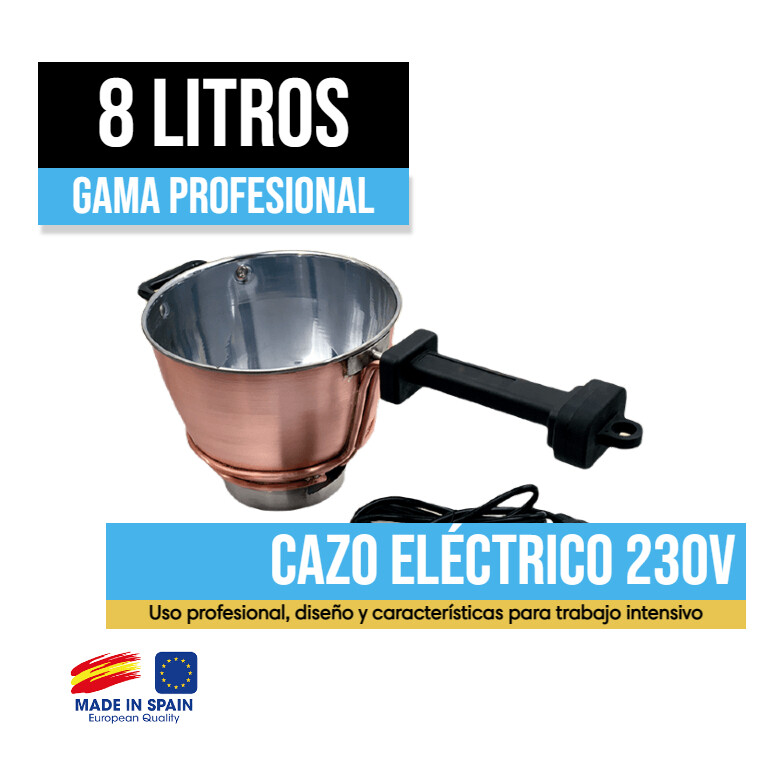 Cazo eléctrico 8 Litros Monofásico 220V
