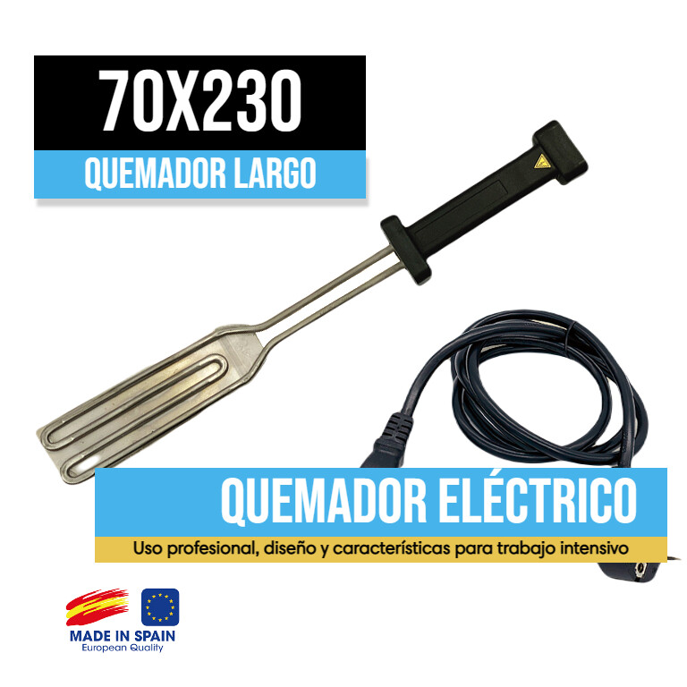 Quemador Profesional Eléctrico Largo 70x230