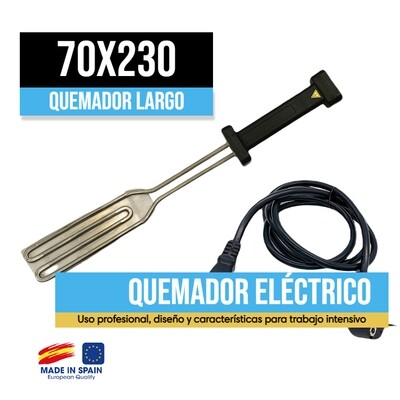Quemador Profesional Eléctrico Largo 70x230
