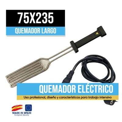 Quemador Profesional Eléctrico Largo 75x235