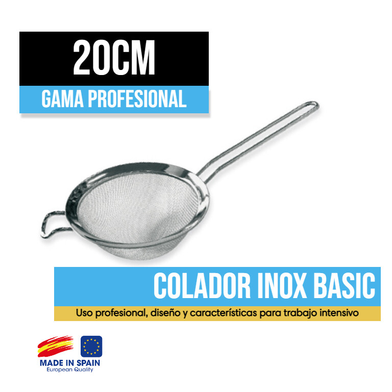 Colador INOX Básico 20cm