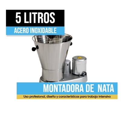 Montadora de nata industrial 5L Montadora de nata industrial 5L