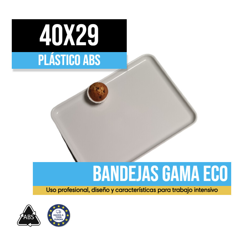 Bandeja Alimentación Plástico ABS 40x29