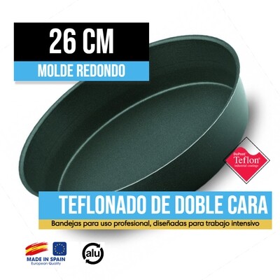 Molde Redondo 26Cm Antiadherente Teflonado Molde Redondo 26Cm Antiadherente Teflonado