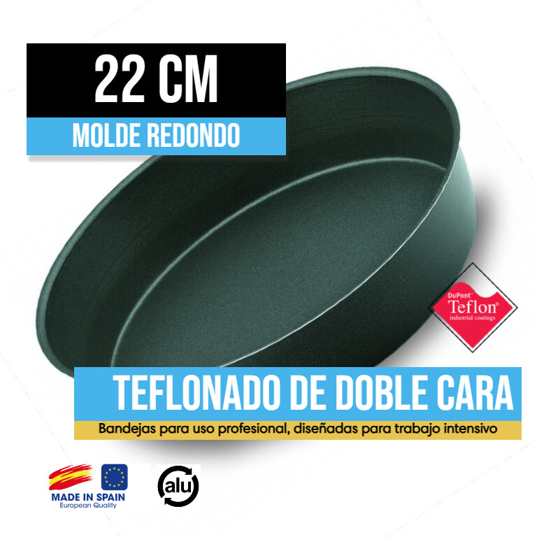Molde Redondo 22Cm Antiadherente Teflonado