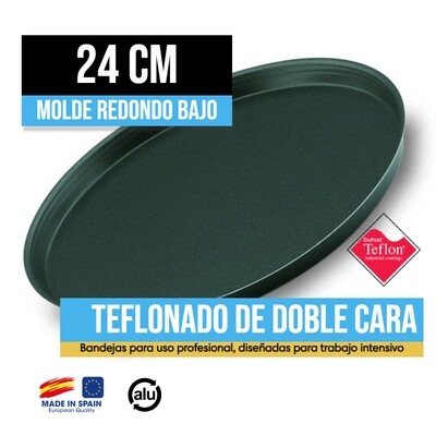 Molde Redondo Bajo 24Cm Antiadherente Teflonado Molde Redondo Bajo 24Cm Antiadherente Teflonado