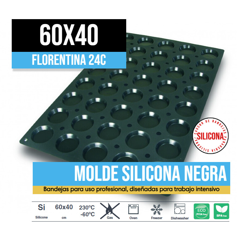 Molde de Silicona 60x40 Florentina 24C