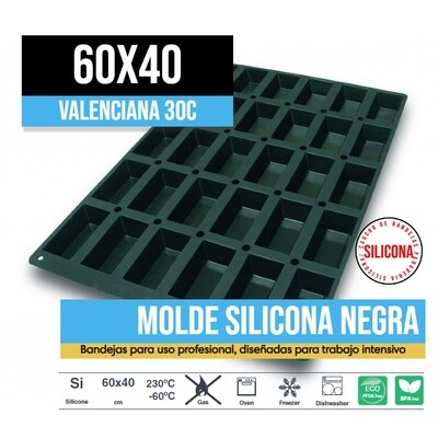 Molde de Silicona 60x40 Valenciana 30C Molde de Silicona 60x40 Valenciana 30C