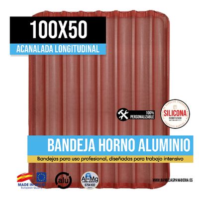 Acanalada Longitudinal con Silicona/Caucho 100x50 Acanalada Longitudinal con Silicona/Caucho 100x50
