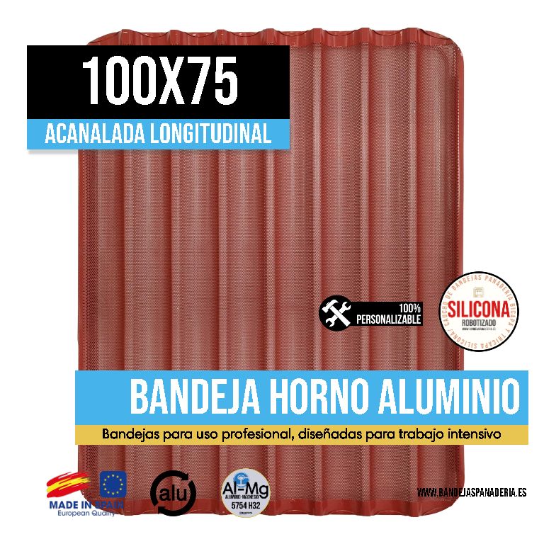 Acanalada Longitudinal con Silicona/Caucho 100x75 Acanalada Longitudinal con Silicona/Caucho 100x75