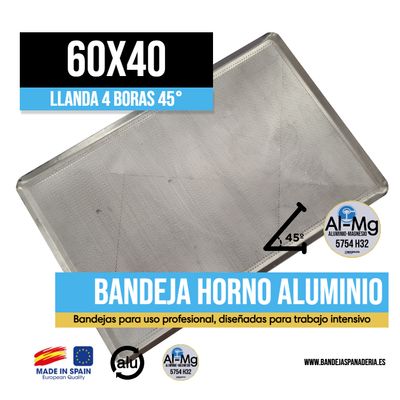 Bandeja Llanda 4Boras 45º Perforada 60x40 Bandeja Llanda 4Boras 45º Perforada 60x40