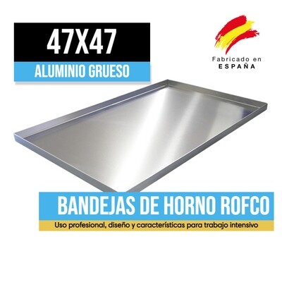 Bandeja Llanda 4Boras 90º Lisa Soldada Rofco 47x47