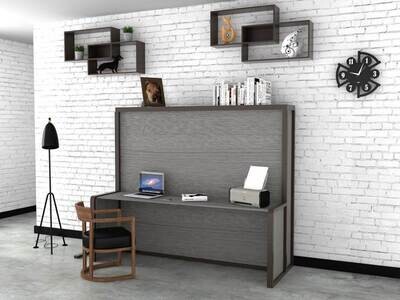 ABE BASIC FREE STANDING HORIZONTAL WALLBED WITH DESK