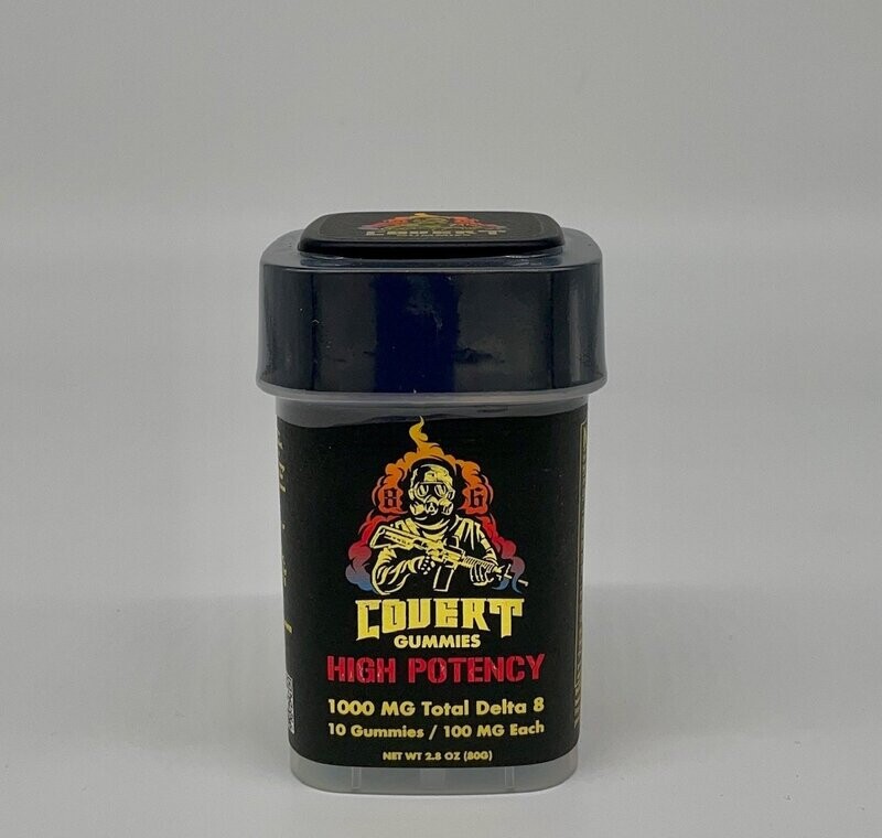 Covert 100mg Delta 8 Gummy (10 count)