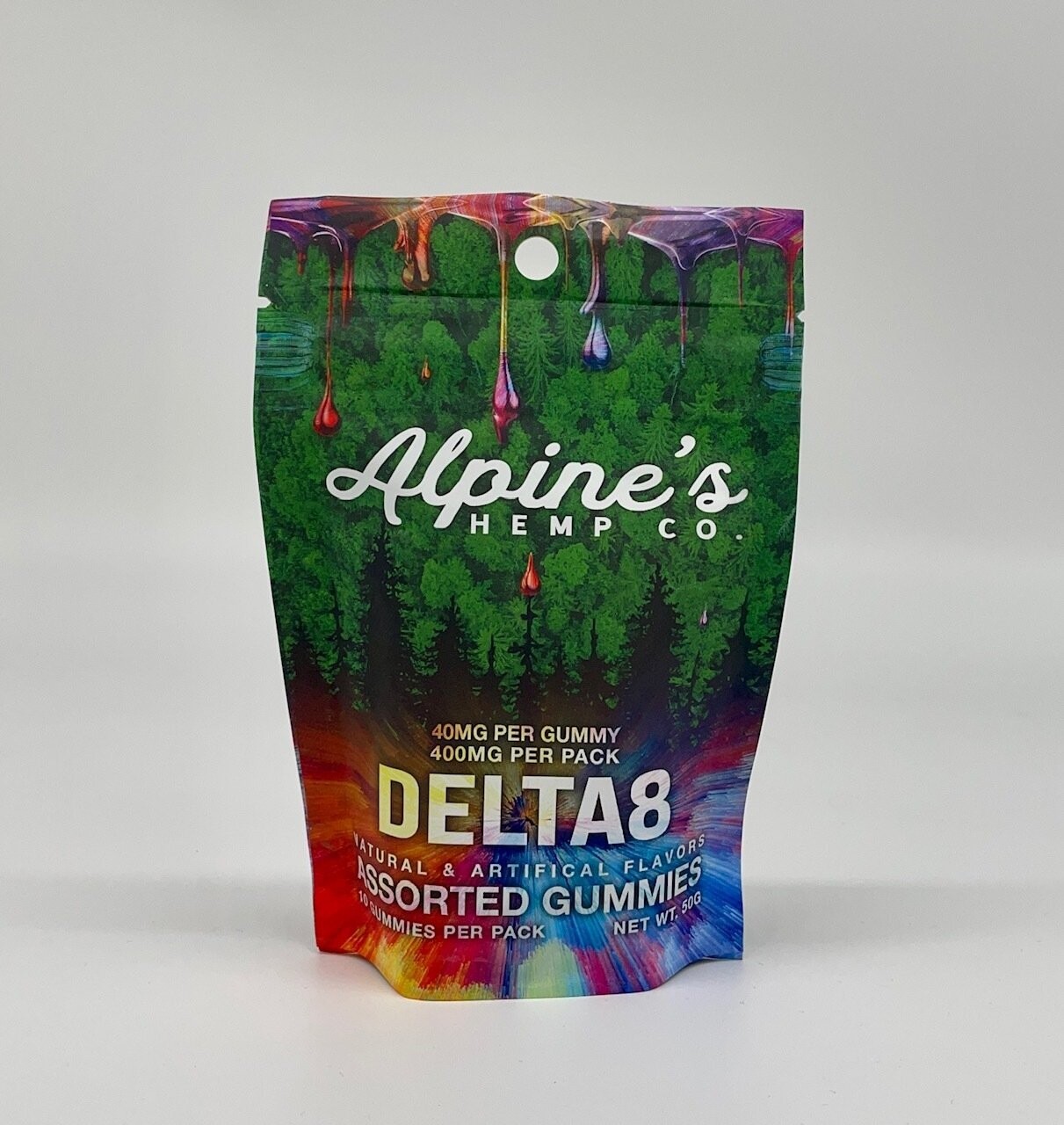 Alpine's Hemp Delta 8 Gummies (400mg)